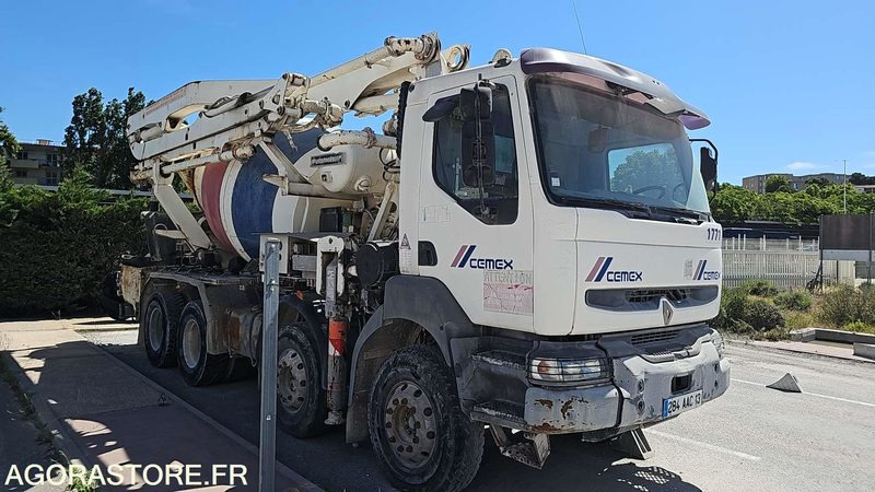 MALAXEUR POMPE A BETON RENAULT PREMIUM - 2004 / 346 794 KM - EXCLU EXPORT - Truck: picture 2 MALAXEUR POMPE A BETON RENAULT PREMIUM - 2004 / 346 794 KM - EXCLU EXPORT - Truck: picture 2