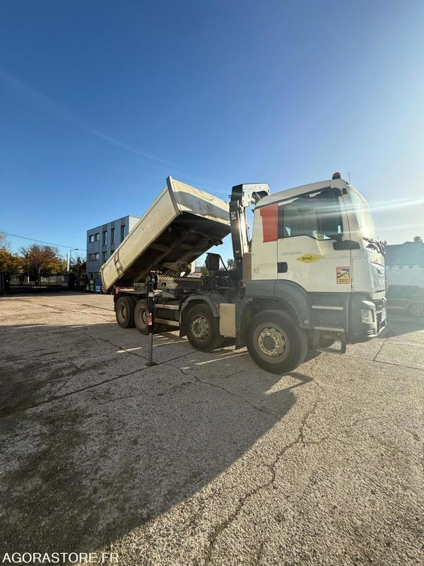 MAN 8x4 - 32-400 BiBenne grue - 11.2014 / 375000 KM - Truck: picture 5 MAN 8x4 - 32-400 BiBenne grue - 11.2014 / 375000 KM - Truck: picture 5