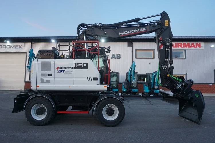 Hidromek HMK 150WR-5 - Wheel excavator: picture 5 Hidromek HMK 150WR-5 - Wheel excavator: picture 5