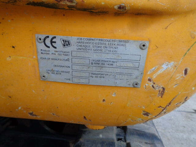 Leasing of  JCB 8018 JCB 8018: picture 28