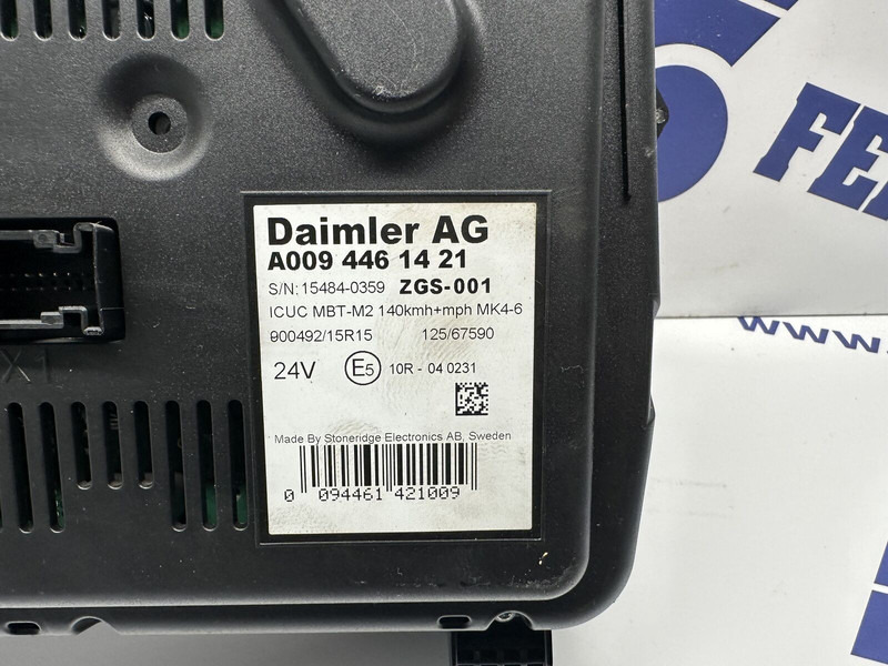 Mercedes-Benz Actros - Dashboard for Truck: picture 3 Mercedes-Benz Actros - Dashboard for Truck: picture 3