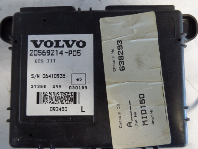Volvo ECS control module 21427021, 20455649, 20499961, 20503187, 20503 - ECU for Truck: picture 3 Volvo ECS control module 21427021, 20455649, 20499961, 20503187, 20503 - ECU for Truck: picture 3