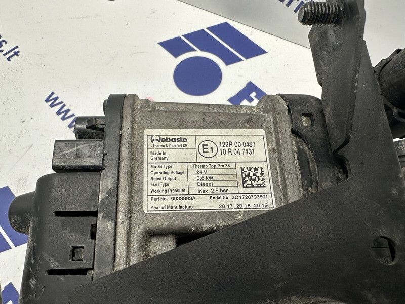 Webasto XF106 480 - Heating/ Ventilation for Truck: picture 3 Webasto XF106 480 - Heating/ Ventilation for Truck: picture 3