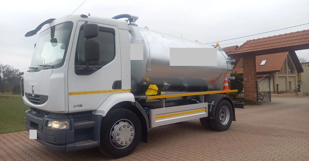 Renault MIDLUM ASENIZACJA 10000 LITRÓW - Tank truck: picture 2 Renault MIDLUM ASENIZACJA 10000 LITRÓW - Tank truck: picture 2
