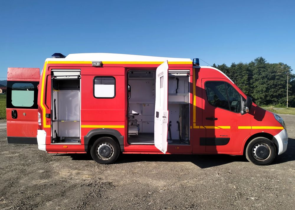 Ambulance Renault Master III 2.3 ambulans karetka kontener straż pogotowie: picture 10
