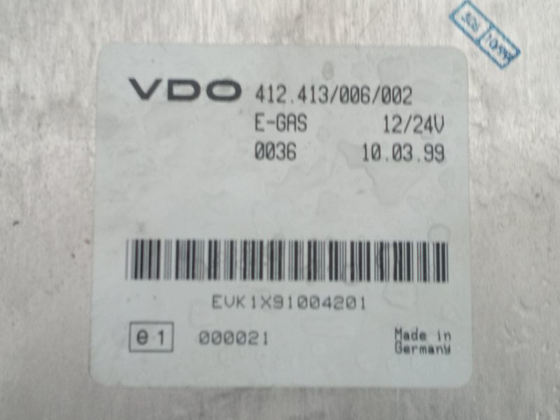 Scania VDO 412.413\006\002 . 412.413/006/005 - ECU: picture 1 Scania VDO 412.413\006\002 . 412.413/006/005 - ECU: picture 1