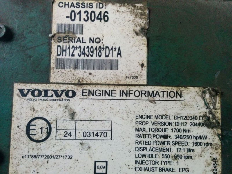 ECU Volvo B12m: picture 7 ECU Volvo B12m: picture 7