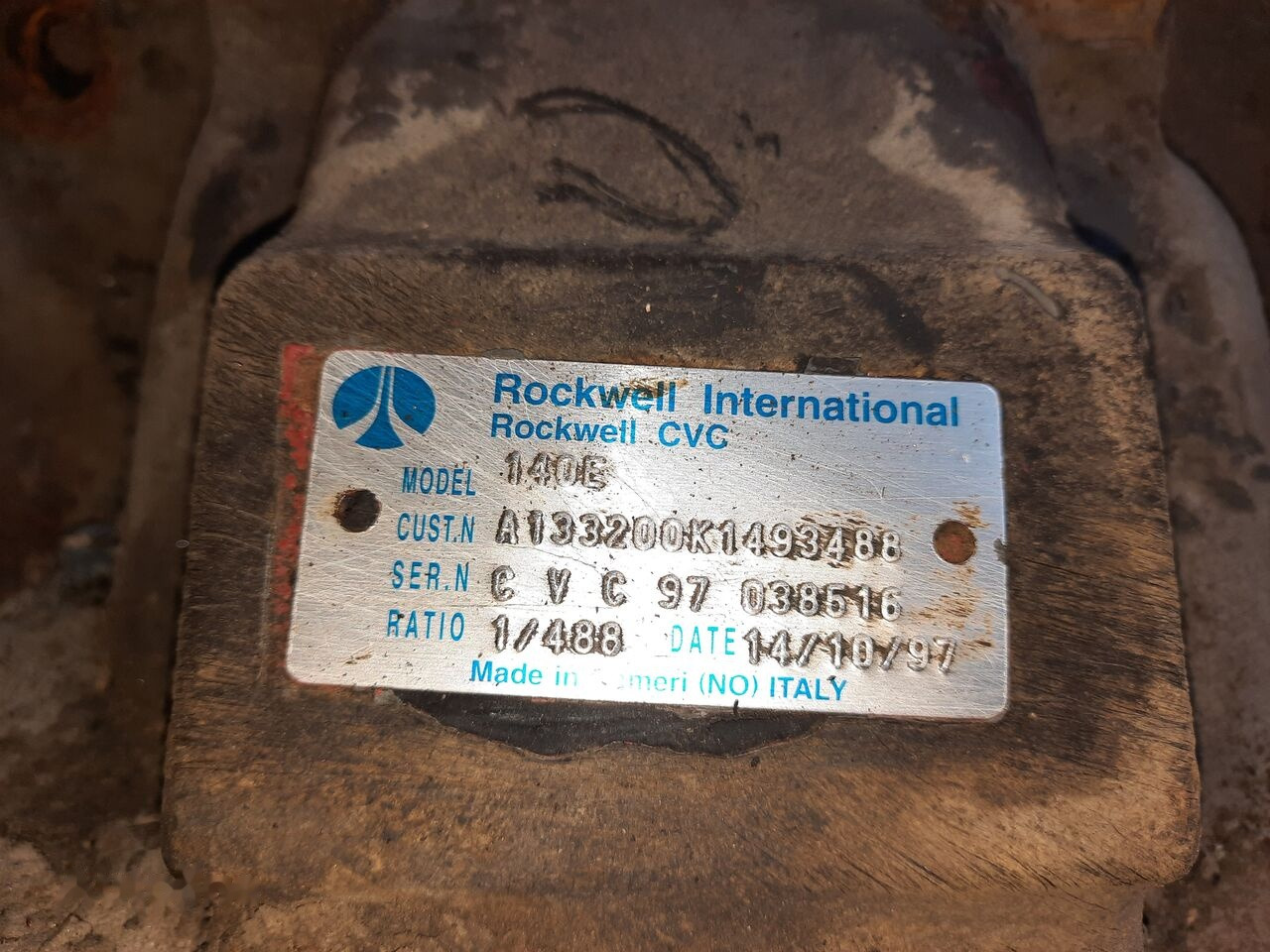 Volvo MS17X. RS1228SV. 140 EV-90 - Differential gear for Bus: picture 3 Volvo MS17X. RS1228SV. 140 EV-90 - Differential gear for Bus: picture 3