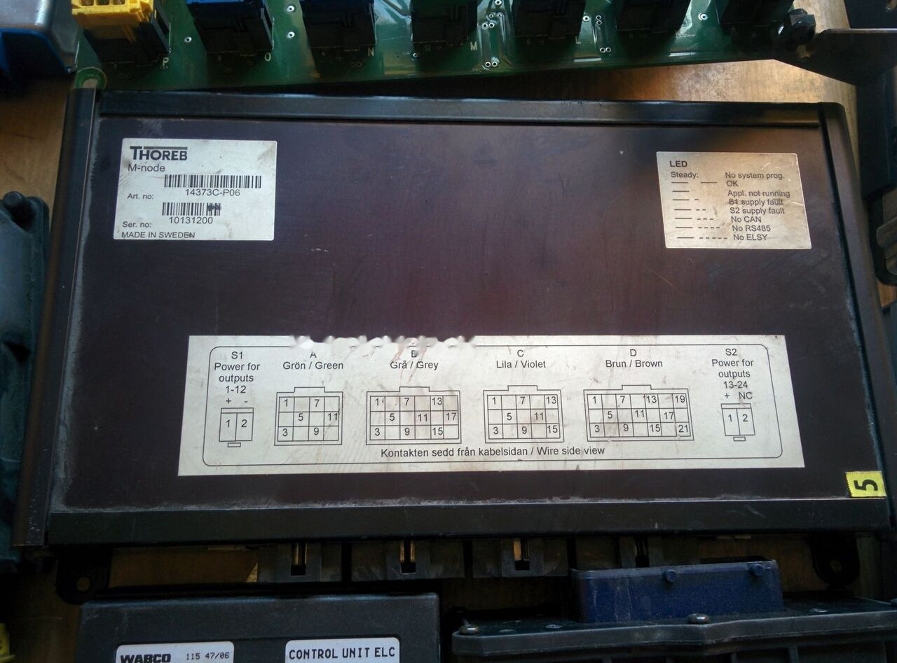 Volvo THOREB NODE/ Scania Volvo Scania - ECU for Bus: picture 5 Volvo THOREB NODE/ Scania Volvo Scania - ECU for Bus: picture 5