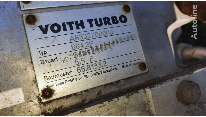Gearbox Volvo VOITH 864.5 \ 854.5 \ 854.3E. 864.3E/ 864.3/ 861/ 863: picture 13