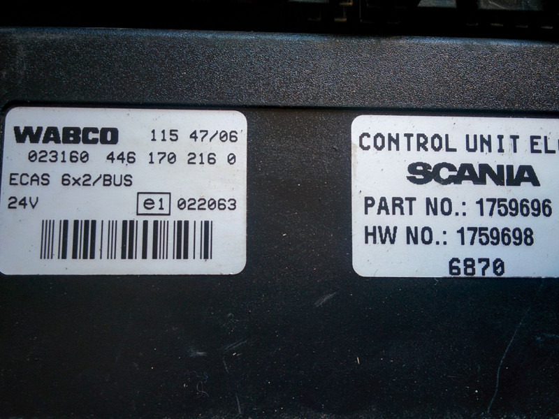 ECU Wabco 1784017. 900226R11. 1759396. 75228-C3B . 176955: picture 10