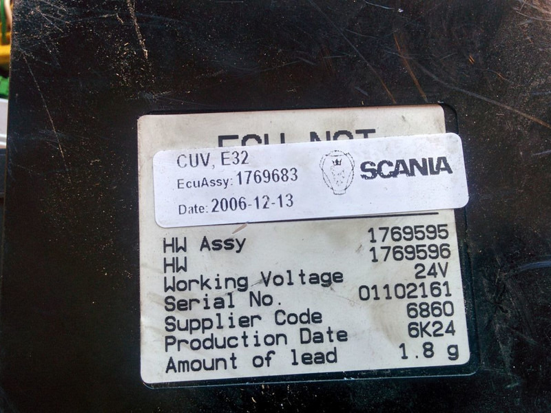 ECU Wabco 1784017. 900226R11. 1759396. 75228-C3B . 176955: picture 7