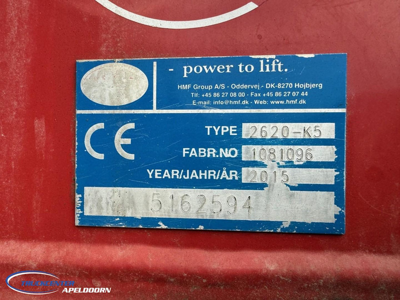 HMF 2620 K5 Afstandsbediening, 2x Extra functie - Loader crane: picture 5 HMF 2620 K5 Afstandsbediening, 2x Extra functie - Loader crane: picture 5