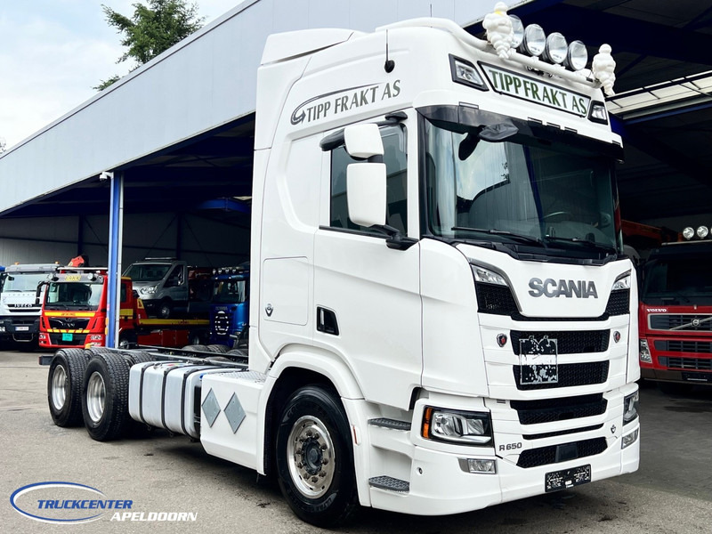 Scania R650 V8 NGS 6x4, Standclima, PTO, Retarder - Cab chassis truck: picture 1 Scania R650 V8 NGS 6x4, Standclima, PTO, Retarder - Cab chassis truck: picture 1