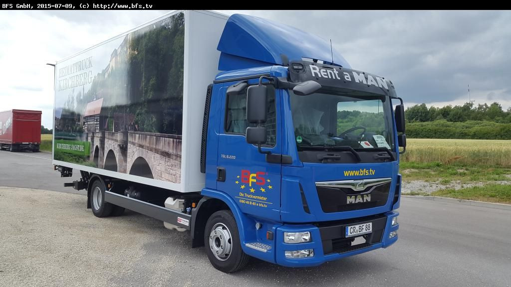 MAN TGL 8.220 4x2 BL EURO 6 Koffer Heimattruck - Box van: picture 1 MAN TGL 8.220 4x2 BL EURO 6 Koffer Heimattruck - Box van: picture 1