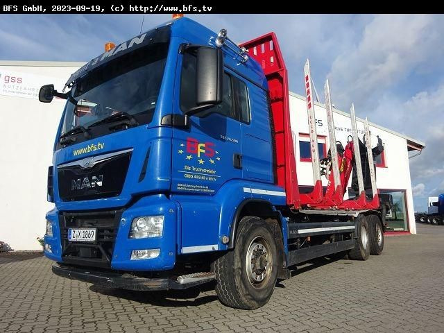 MAN TGS 26.500 6x4H-4BL Kurzholz - Timber truck: picture 1 MAN TGS 26.500 6x4H-4BL Kurzholz - Timber truck: picture 1