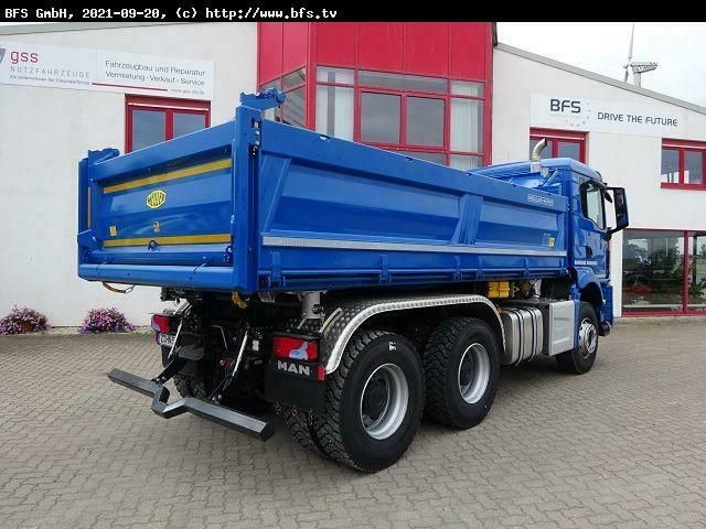 MAN TGS (TG3) 33.470 6x4 BB 3-Achsen, 3-Seiten Meill - Tipper: picture 3 MAN TGS (TG3) 33.470 6x4 BB 3-Achsen, 3-Seiten Meill - Tipper: picture 3