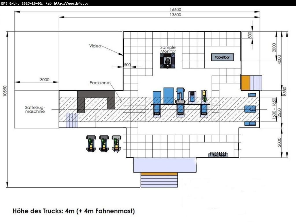 Rainbow LSDO 12-18   Lambo Show Messeauflieger T - Closed box semi-trailer: picture 2 Rainbow LSDO 12-18   Lambo Show Messeauflieger T - Closed box semi-trailer: picture 2