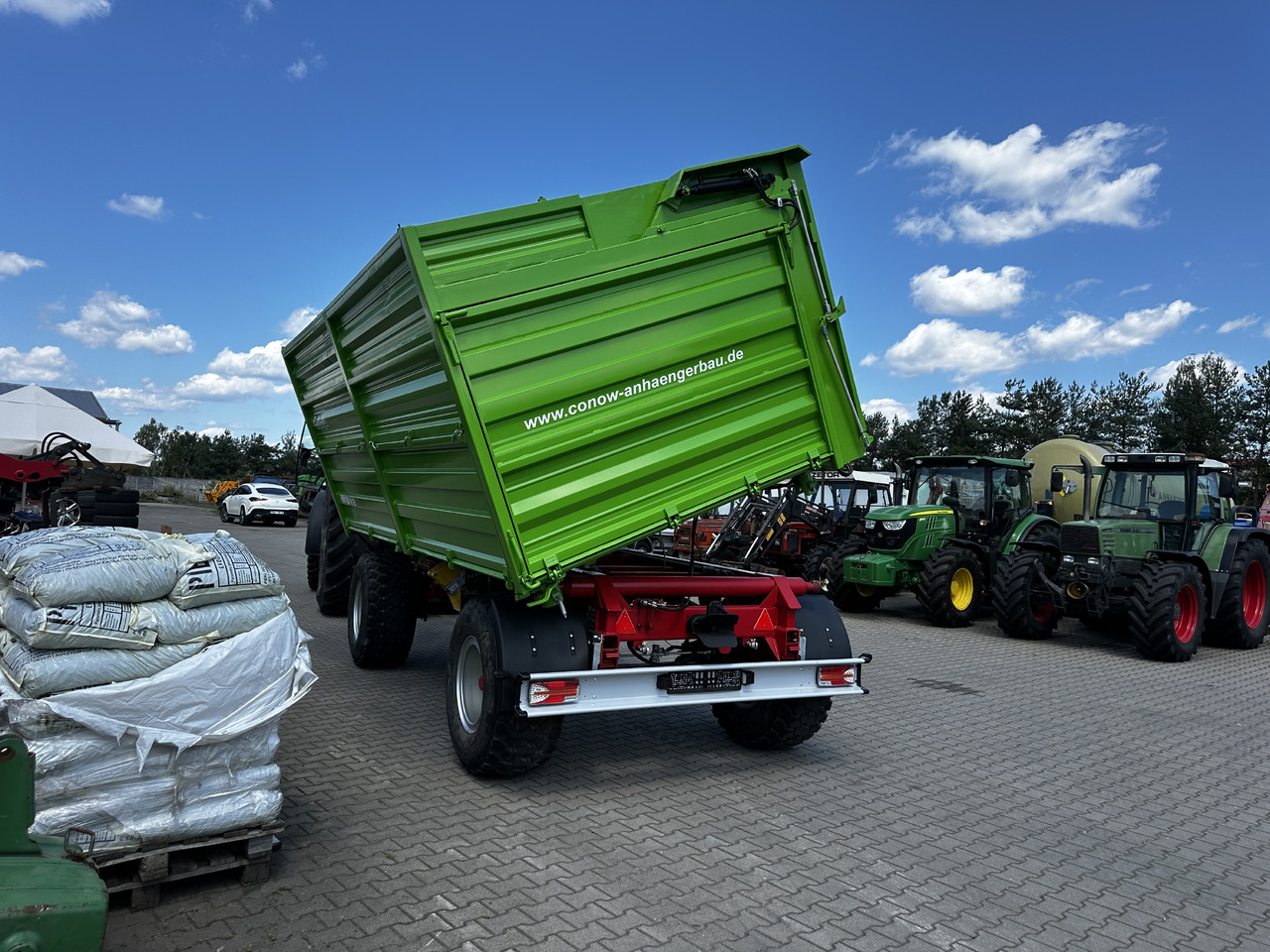 Conow HW 180 V 9 3 strony wywrot 18 ton - Farm tipping trailer/ Dumper: picture 4 Conow HW 180 V 9 3 strony wywrot 18 ton - Farm tipping trailer/ Dumper: picture 4