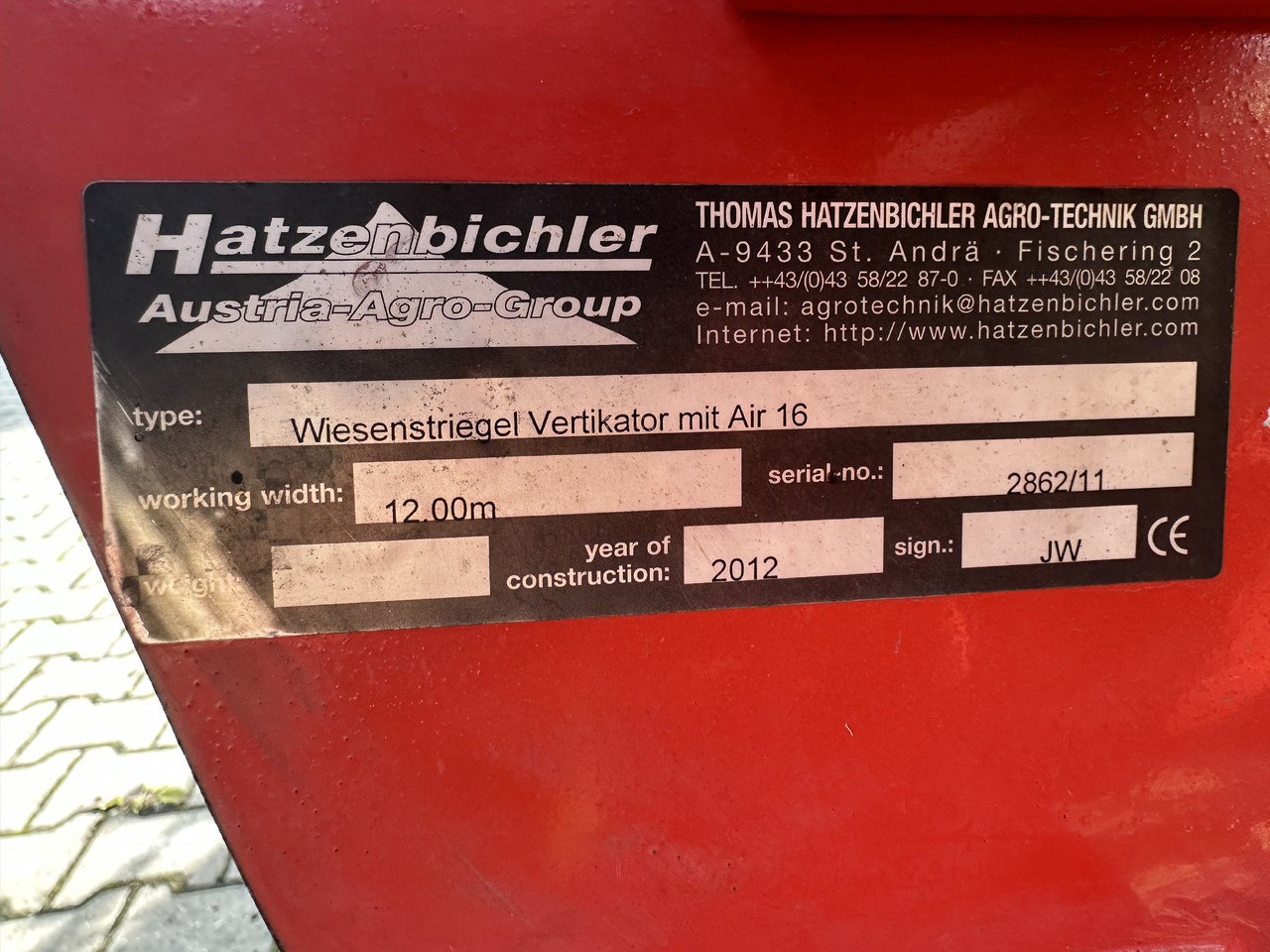 Hatzenbichler AIR 16 - Spring tine harrow: picture 4 Hatzenbichler AIR 16 - Spring tine harrow: picture 4