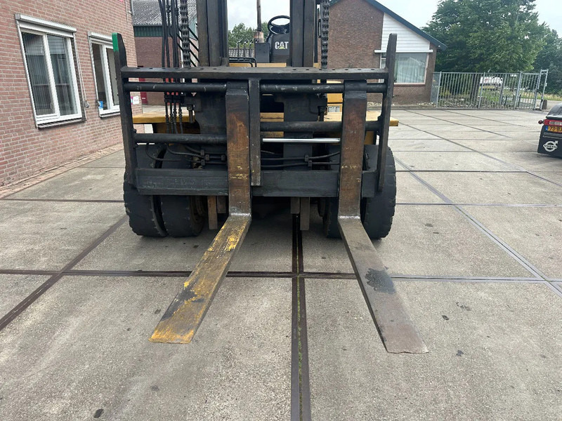 Diesel forklift Caterpillar DP100 VORKVERSTELLERS +SIDE SHIFT: picture 15