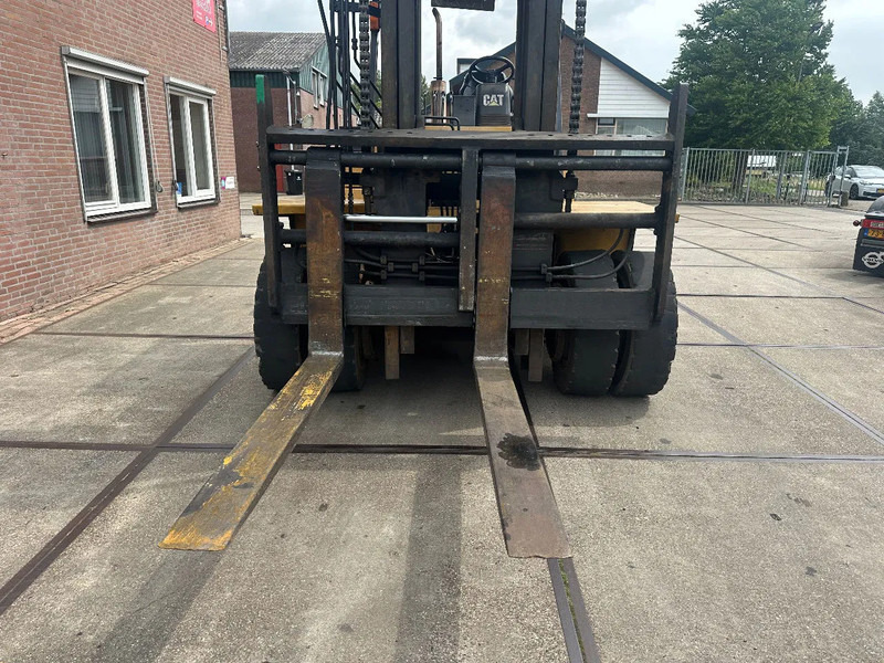 Diesel forklift Caterpillar DP100 VORKVERSTELLERS +SIDE SHIFT: picture 16