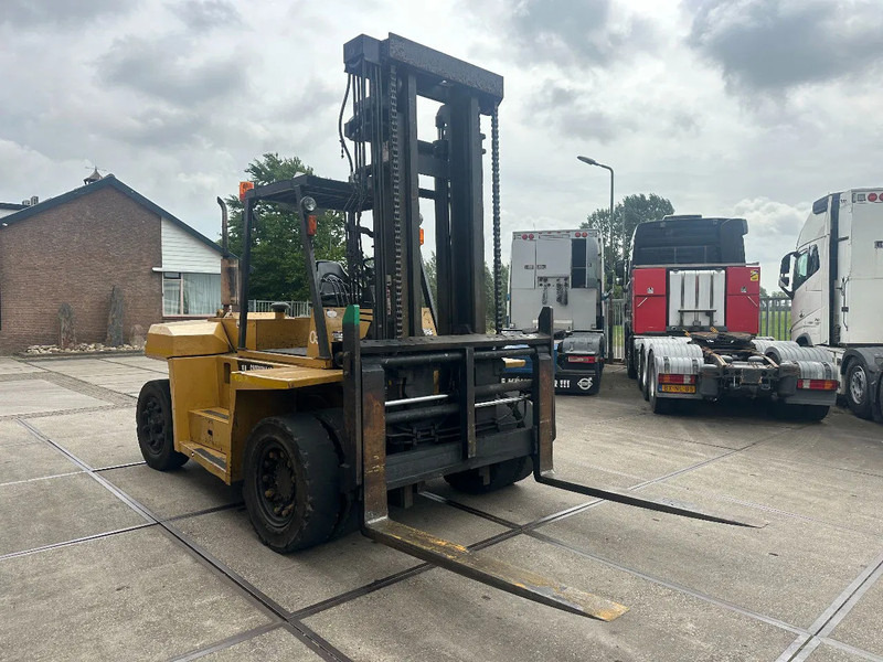 Diesel forklift Caterpillar DP100 VORKVERSTELLERS +SIDE SHIFT: picture 6