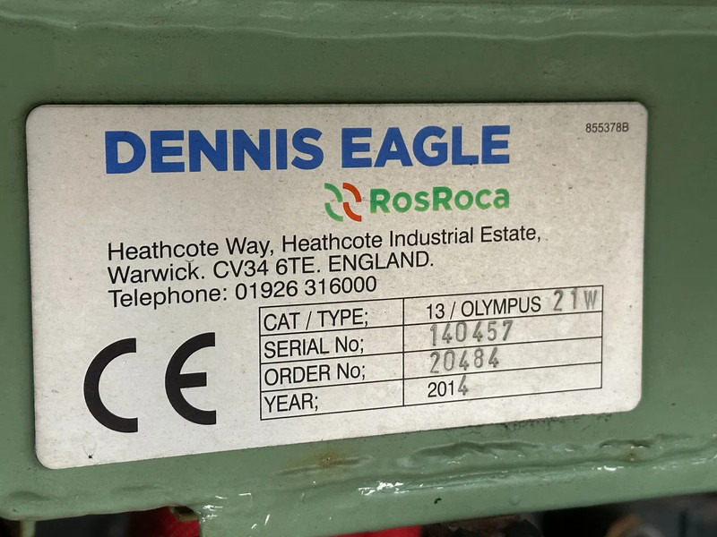 Garbage truck DAF CF 290 DAF CF 290 6X2 DENNIS EAGLE EURO 6 + WEIGHING SYSTEM: picture 6