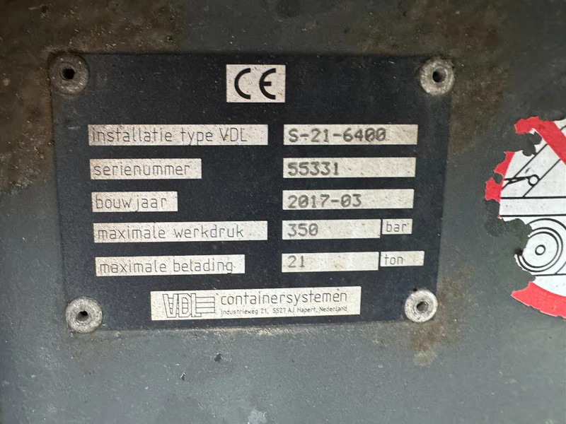 Leasing of DAF CF 440 6X2 EURO 6 21T VDL HOOK DAF CF 440 6X2 EURO 6 21T VDL HOOK: picture 19 Leasing of DAF CF 440 6X2 EURO 6 21T VDL HOOK DAF CF 440 6X2 EURO 6 21T VDL HOOK: picture 19