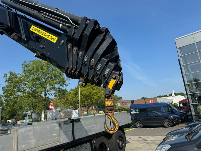 Dropside/ Flatbed truck, Crane truck DAF CF 85.360 8x2 + HIAB 422E8 REMOTE CONTROLE: picture 6