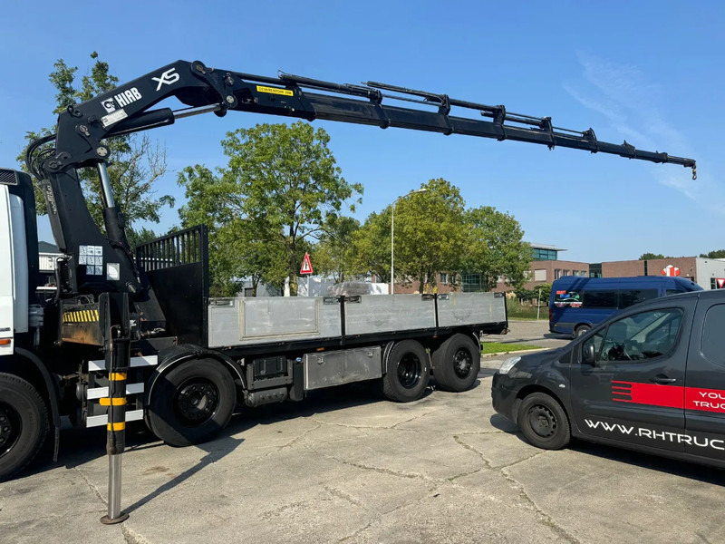 Dropside/ Flatbed truck, Crane truck DAF CF 85.360 8x2 + HIAB 422E8 REMOTE CONTROLE: picture 18