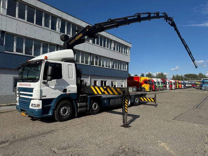 DAF CF 85.410 8X2 EURO 5 PALFINGER PK60002 + FLY JIB + REMOTE + TWISTLOCKS - Crane truck: picture 2 DAF CF 85.410 8X2 EURO 5 PALFINGER PK60002 + FLY JIB + REMOTE + TWISTLOCKS - Crane truck: picture 2