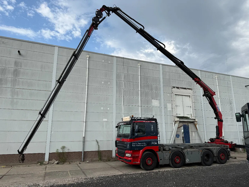 DAF CF 85.460 8X2 + YEAR 2016 HMF CRANE 2620-K4 + FLYJIB + WINCH + REMOTE - Cable system truck, Crane truck: picture 5 DAF CF 85.460 8X2 + YEAR 2016 HMF CRANE 2620-K4 + FLYJIB + WINCH + REMOTE - Cable system truck, Crane truck: picture 5