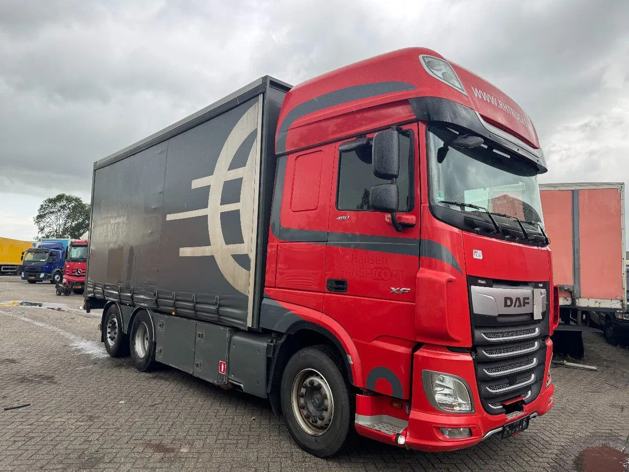DAF XF 480 6X2 EURO 6 2018AUTOMATIC DAF XF 480 6X2 EURO 6 2018 AUTOMATIC - Curtainsider truck: picture 2 DAF XF 480 6X2 EURO 6 2018AUTOMATIC DAF XF 480 6X2 EURO 6 2018 AUTOMATIC - Curtainsider truck: picture 2
