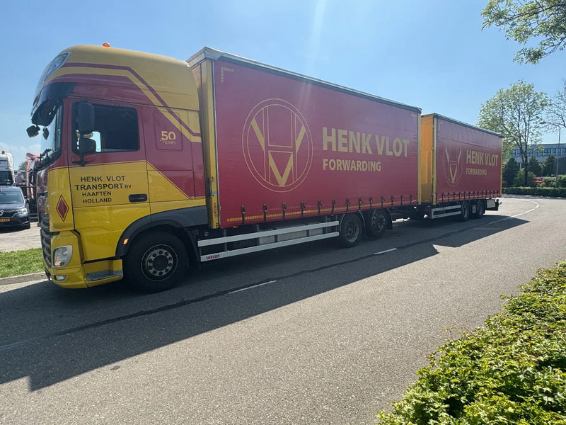 DAF XF 480 6X2 JUMBO + WECON HANGER SLIDING ROOF + TÜV TILL 02-2026 - Curtainsider truck: picture 4 DAF XF 480 6X2 JUMBO + WECON HANGER SLIDING ROOF + TÜV TILL 02-2026 - Curtainsider truck: picture 4