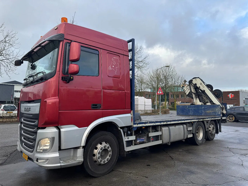 DAF XF 510 6X2 EURO 6 + HIAB 166 HI PRO + REMOTE CONTROL - Dropside/ Flatbed truck, Crane truck: picture 1 DAF XF 510 6X2 EURO 6 + HIAB 166 HI PRO + REMOTE CONTROL - Dropside/ Flatbed truck, Crane truck: picture 1