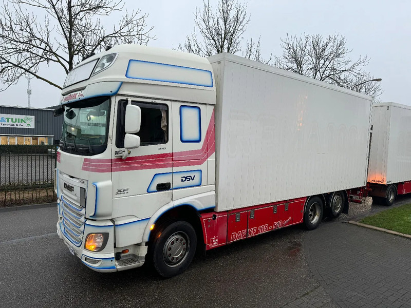 DAF XF 510 6X2 - EURO 6 + RETARDER + ZEPRO LIFT + REMOTE - Box truck: picture 1 DAF XF 510 6X2 - EURO 6 + RETARDER + ZEPRO LIFT + REMOTE - Box truck: picture 1