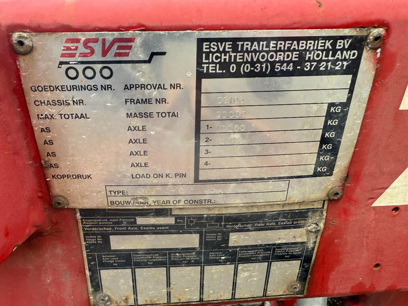 Container transporter/ Swap body trailer ESVE 2 AS - SAF: picture 10 Container transporter/ Swap body trailer ESVE 2 AS - SAF: picture 10