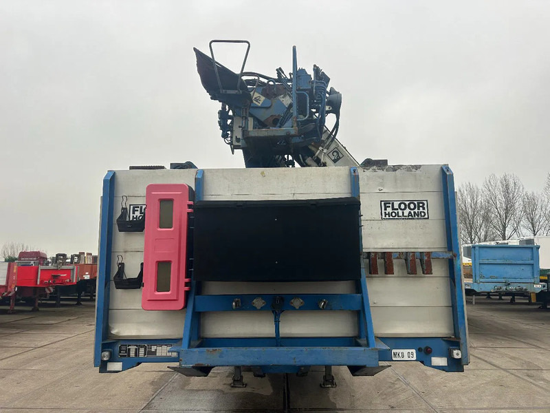 Dropside/ Flatbed semi-trailer Floor MET HIAB R165-F2, LAATSTE 2 ASSEN GESTUURD: picture 7
