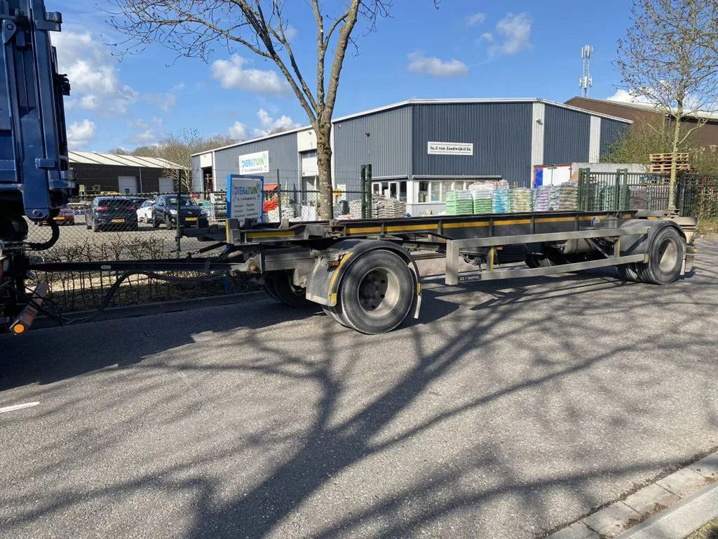 Container transporter/ Swap body trailer GS Meppel AIC-2000 - BPW + BDF SYSTEM: picture 1