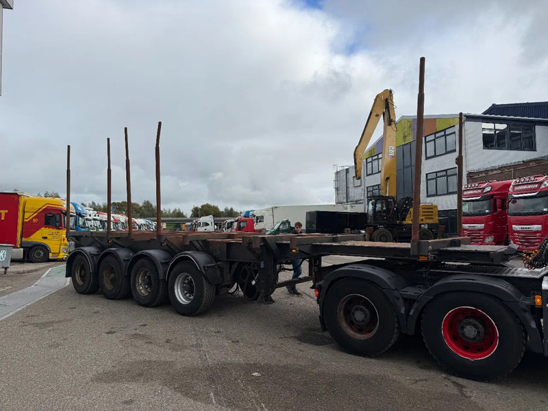 KEL-BERG 4 AXLE - BPW - EXTENDABLE - HOLZ/WOOD/HOUT - Timber semi-trailer: picture 2 KEL-BERG 4 AXLE - BPW - EXTENDABLE - HOLZ/WOOD/HOUT - Timber semi-trailer: picture 2