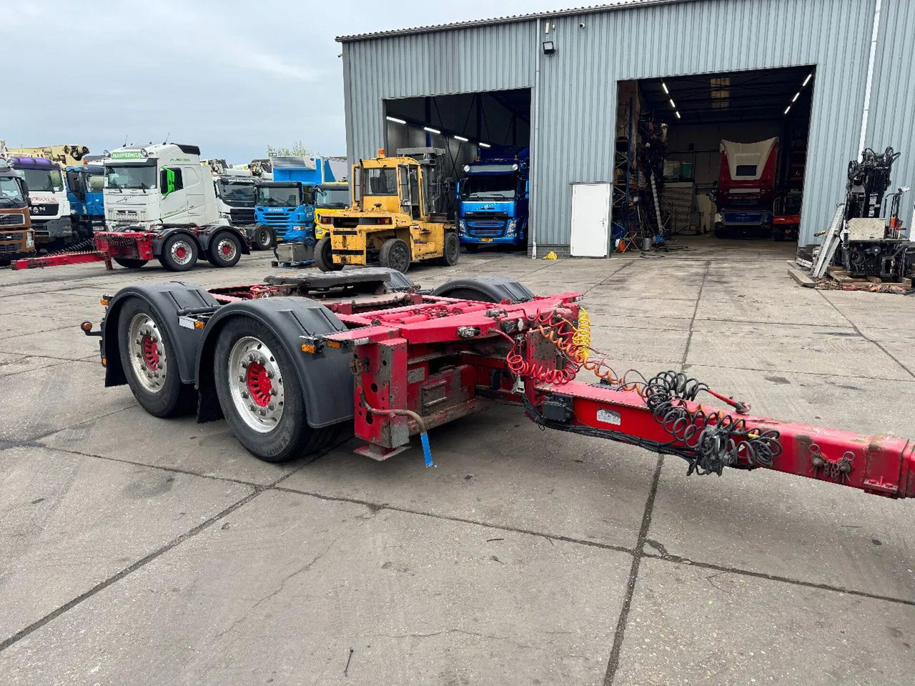 Krone ZZ 2X SAF AXLE UITSCHUIFBARE AANSLUITING - Dolly trailers: picture 1 Krone ZZ 2X SAF AXLE UITSCHUIFBARE AANSLUITING - Dolly trailers: picture 1