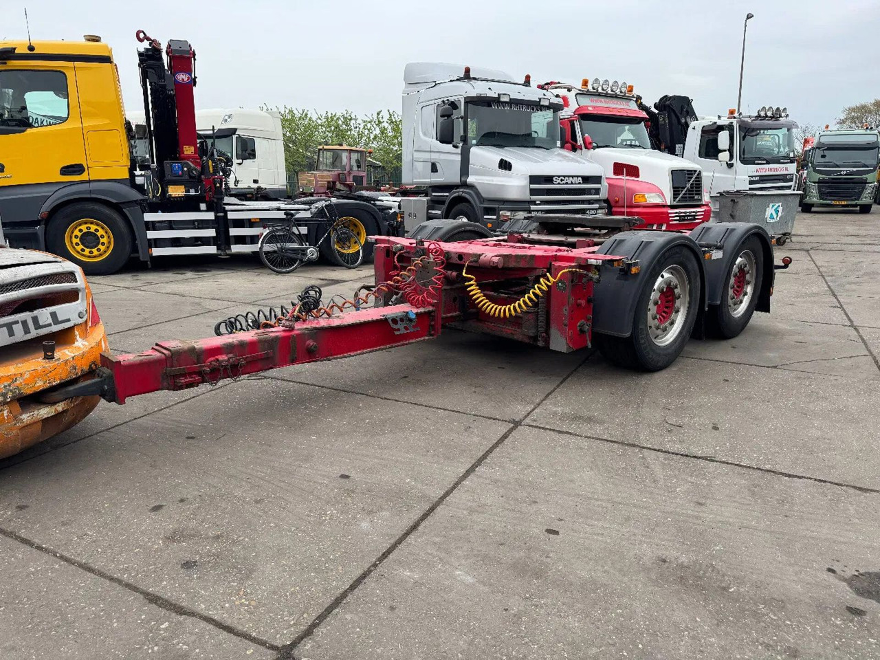 Krone ZZ 2X SAF AXLE UITSCHUIFBARE AANSLUITING - Dolly trailers: picture 2 Krone ZZ 2X SAF AXLE UITSCHUIFBARE AANSLUITING - Dolly trailers: picture 2