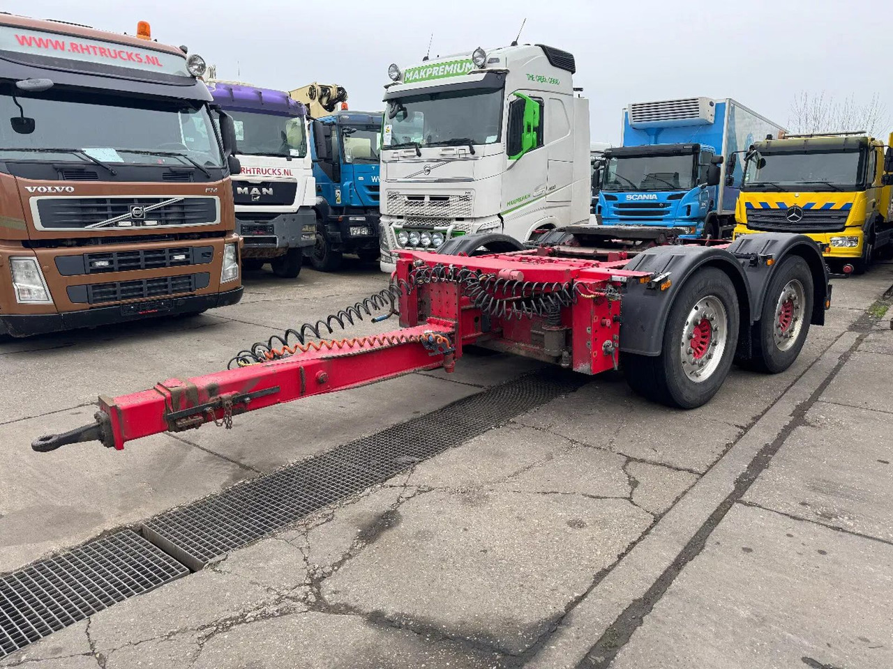 Krone ZZ 2X SAF AXLE UITSCHUIFBARE AANSLUITING - Dolly trailers: picture 1 Krone ZZ 2X SAF AXLE UITSCHUIFBARE AANSLUITING - Dolly trailers: picture 1