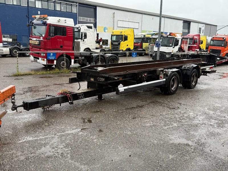 Krone ZZF 18 + DHOLLANDIA LIFT 2.000 KG - Container transporter/ Swap body trailer: picture 1 Krone ZZF 18 + DHOLLANDIA LIFT 2.000 KG - Container transporter/ Swap body trailer: picture 1