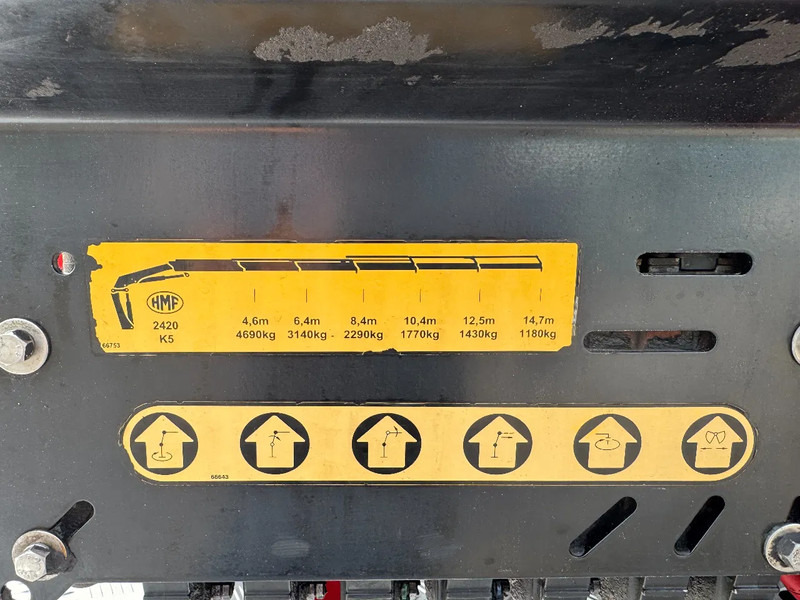 Cable system truck, Crane truck MAN TGS 35.480 8X4 HMF 2420 K5 + HMF ABLE + REMOTE CONTROL: picture 7 Cable system truck, Crane truck MAN TGS 35.480 8X4 HMF 2420 K5 + HMF ABLE + REMOTE CONTROL: picture 7