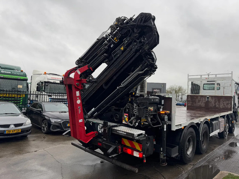 Dropside/ Flatbed truck, Crane truck Renault C430 8X4 - EURO 6 + HIAB 288 E-5 + JIB 70X-4 + REMOTE + FULL STEEL SUSP.: picture 6