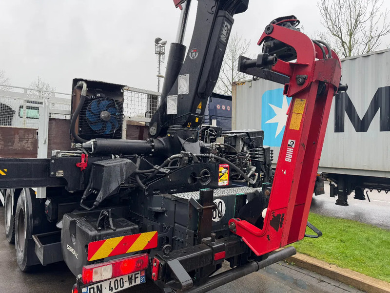 Dropside/ Flatbed truck, Crane truck Renault C430 8X4 - EURO 6 + HIAB 288 E-5 + JIB 70X-4 + REMOTE + FULL STEEL SUSP.: picture 18