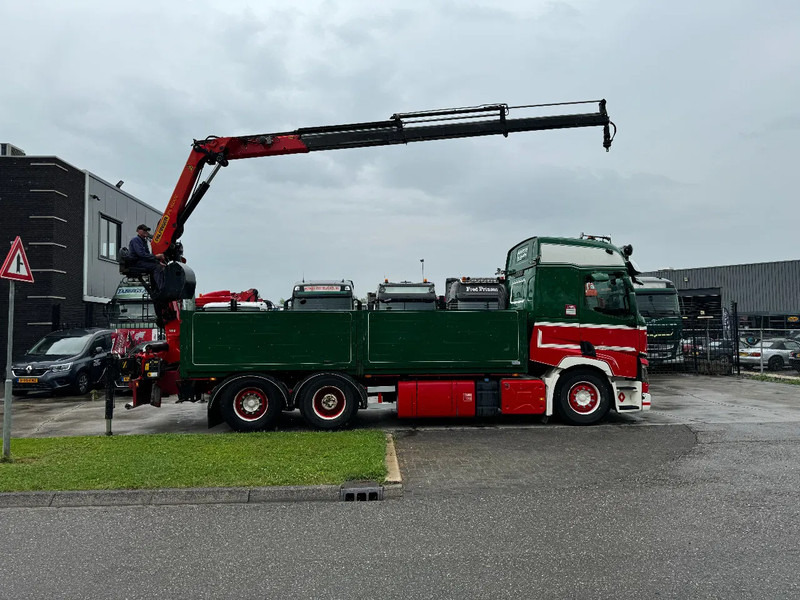 Dropside/ Flatbed truck, Crane truck Renault T HIGH 520 6X2 EURO 6 + PALFINGER PK16002 ROTOR FUNCTION: picture 7 Dropside/ Flatbed truck, Crane truck Renault T HIGH 520 6X2 EURO 6 + PALFINGER PK16002 ROTOR FUNCTION: picture 7