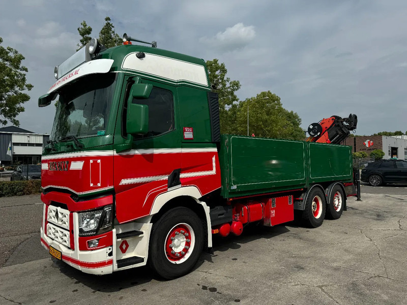 Dropside/ Flatbed truck, Crane truck Renault T HIGH 520 6X2 EURO 6 + PALFINGER PK16002 ROTOR FUNCTION: picture 14 Dropside/ Flatbed truck, Crane truck Renault T HIGH 520 6X2 EURO 6 + PALFINGER PK16002 ROTOR FUNCTION: picture 14